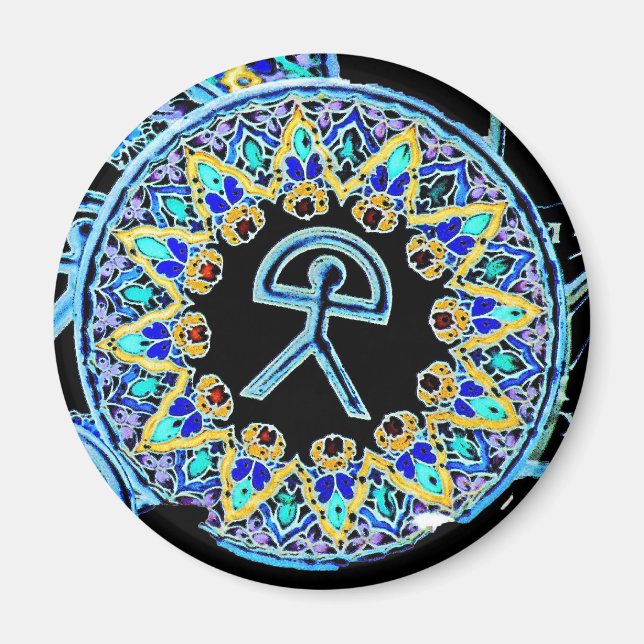 Imã Indalo Man Cermaics, Almeria, Espanha (Frente)