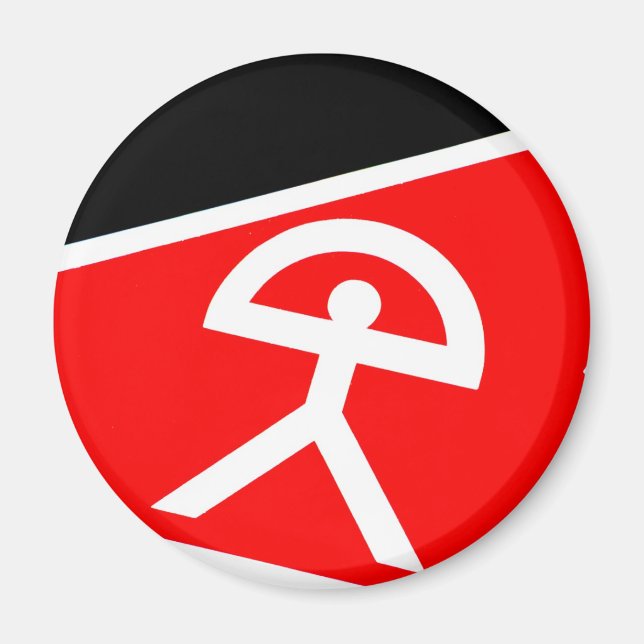 Imã Indalo Man da região da Espanha de Almeria (Frente)