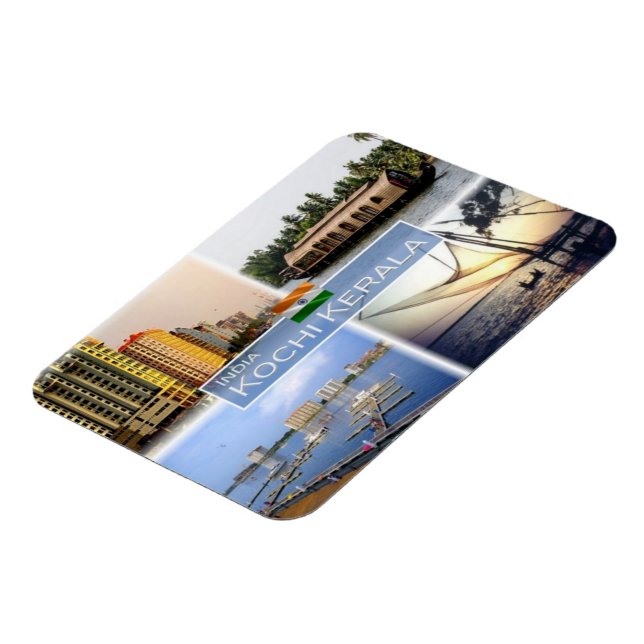 Ímã Índia - Kochi Cochin Kerala - Houseboa - (Left Side)