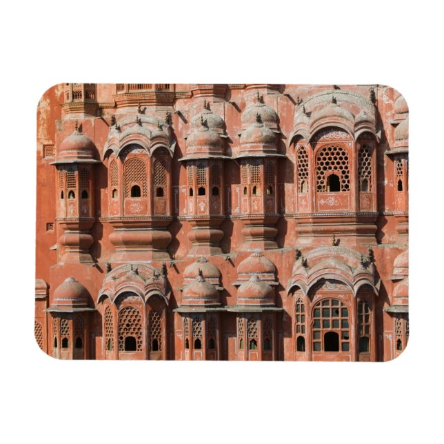 Ímã ÍNDIA, Rajasthan, Jaipur: Hawa Mahal (Palácio de (Horizontal)