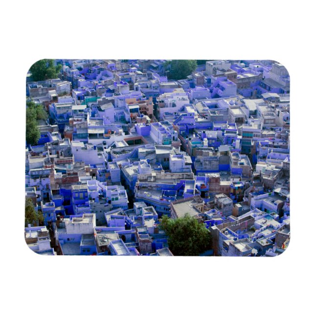 Ímã ÍNDIA, Rajasthan, Jodhpur: Cidade Azul de Jodhpur (Horizontal)
