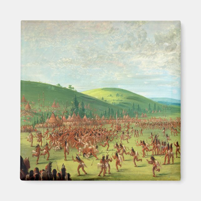 Imã Indian Ball Game (Frente)