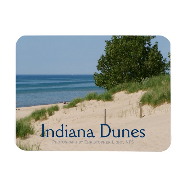 Ímã Indiana Dunes Magnet (Horizontal)