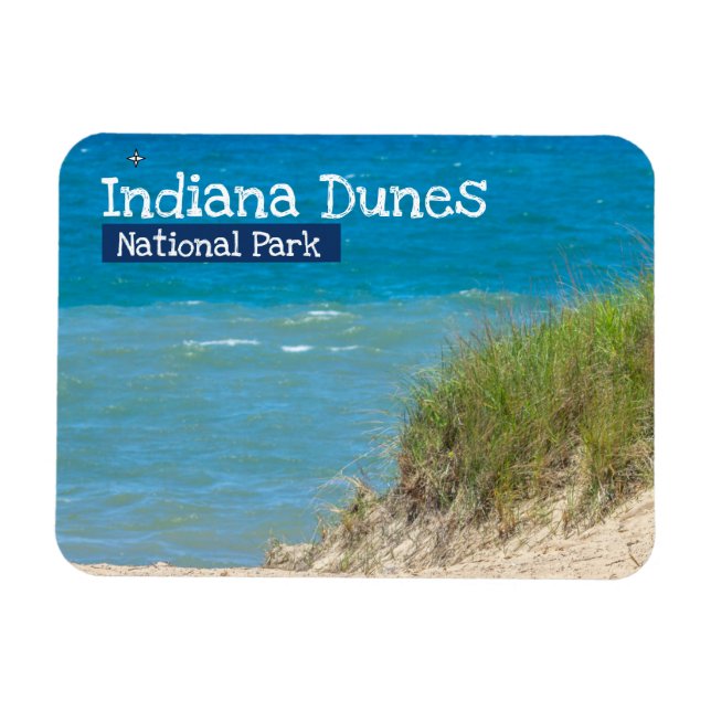 Ímã Indiana Dunes National Park Dunes (Horizontal)