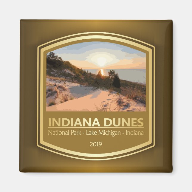 Imã Indiana Dunes NP (PF1) (Frente)