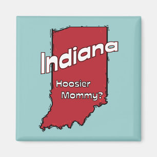 Imã Indiana em mamães do Hoosier do ~ da divisa dos