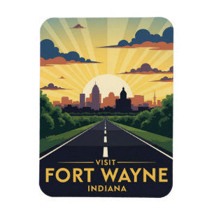 Ímã Indiana Fort Wayne Viagem