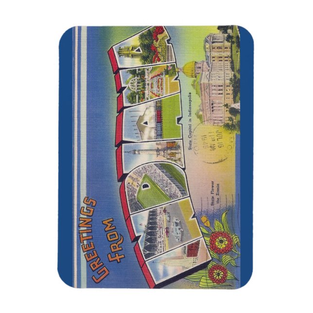 Ímã Indiana Magnet (Vertical)