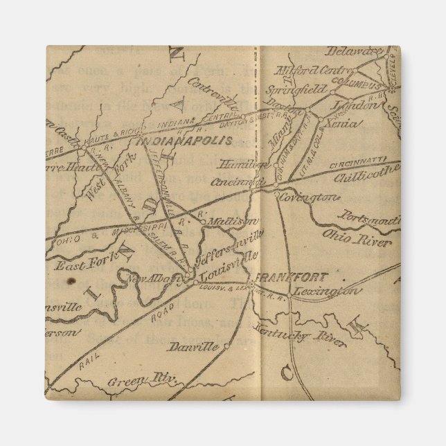 Imã Indiana, Ohio, Kentucky (Frente)