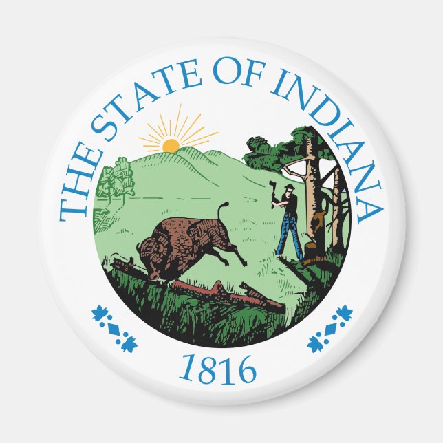 Imã Indiana sign (Frente)