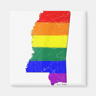 Imã Indicador de Orgulho gay do Mississippi