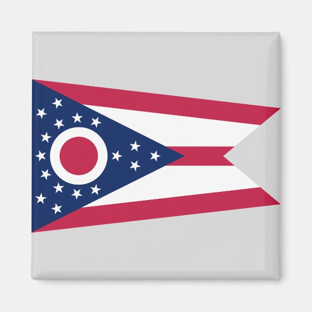 Imã Indicador do Estado de Ohio (Frente)