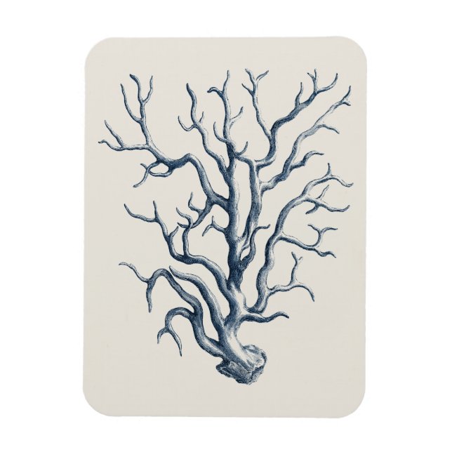 Ímã Indigo Coral (Vertical)