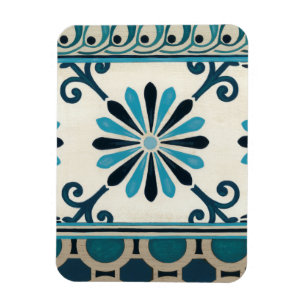 Ímã Indigo Frieze II não embelezado