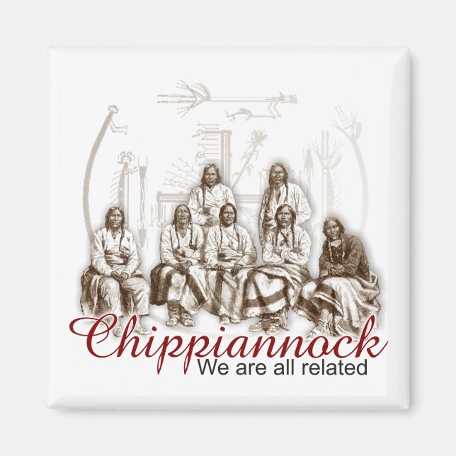 Imã Índio nativo Todos nós somos aparentes (Frente)