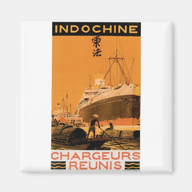 Imã Indochine Chargeurs Reunis (Frente)