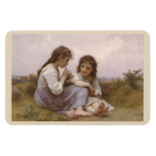 Ímã Infância Idyll por Bouguereau Magnet