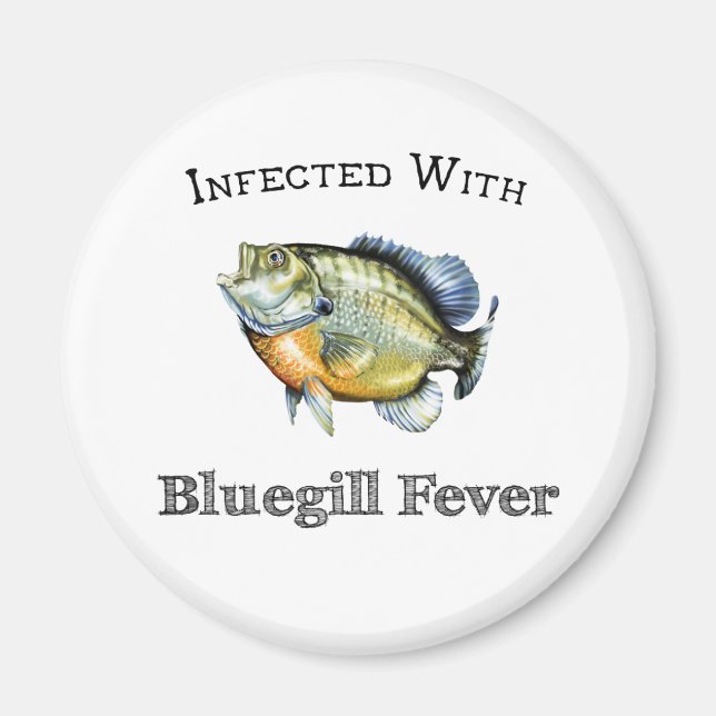 Imã Infectado com febre de Bluegill (Frente)