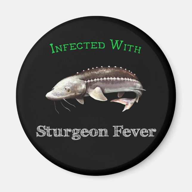 Imã Infectado Com Febre De Sturgeon (Frente)