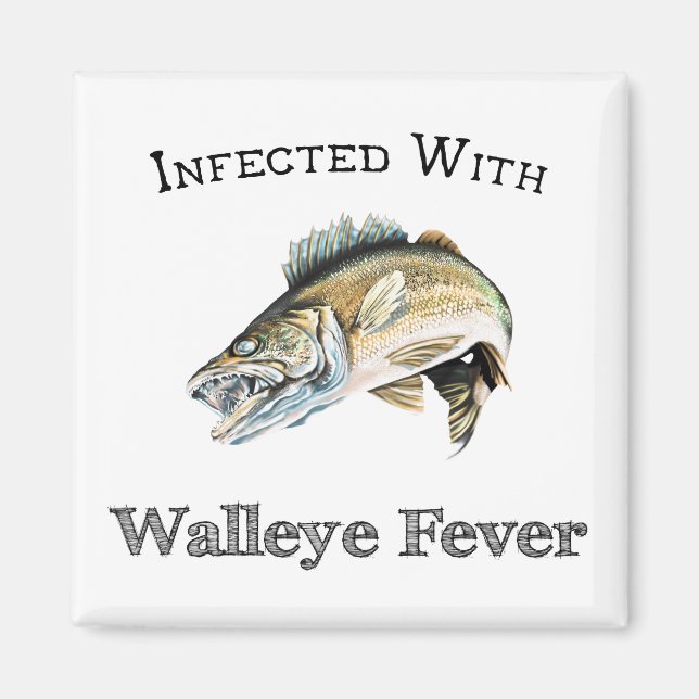 Imã Infectado Com Febre Walleye (Frente)