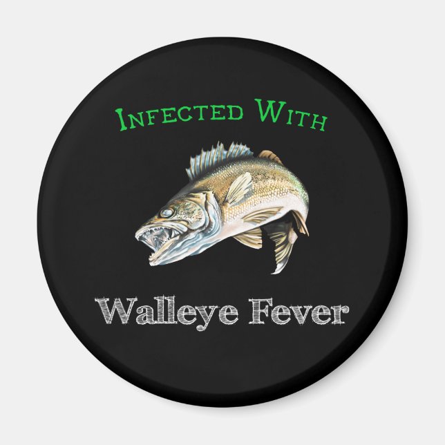 Imã Infectado Com Febre Walleye (Frente)