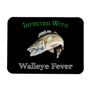 Ímã Infectado Com Febre Walleye
