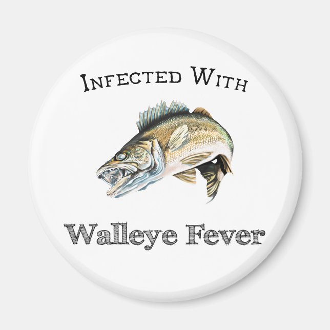 Imã Infectado Com Febre Walleye (Frente)