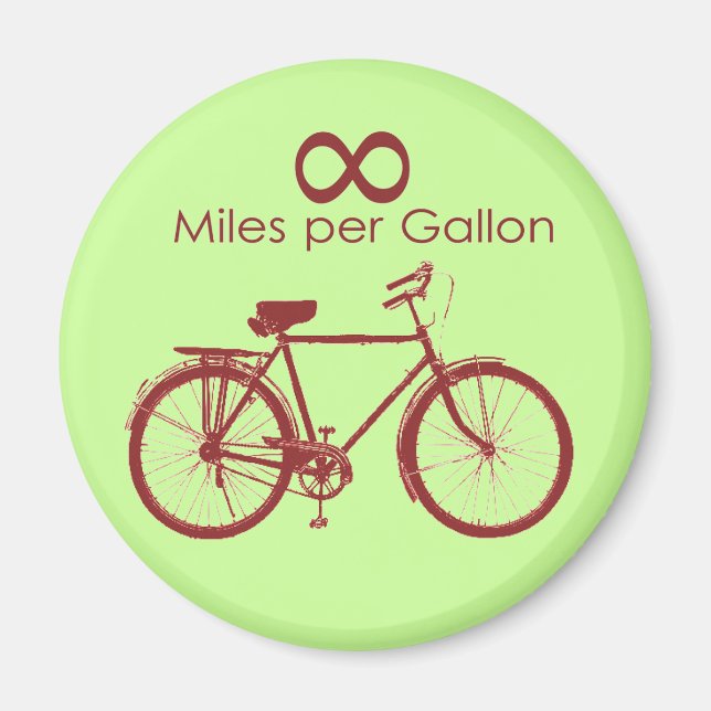 Imã Infinity Miles Por Magnet De Bike Gallon (Frente)