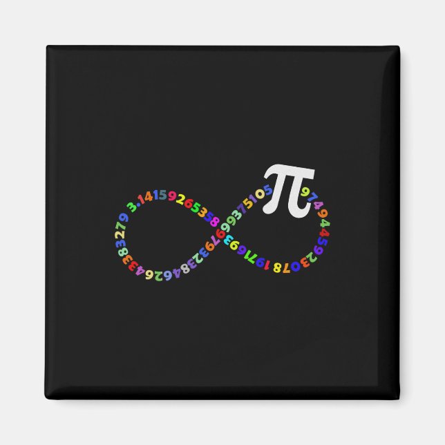 Imã Infinity Sinal 3.14 Matemático Professor Pi Dia Na (Frente)