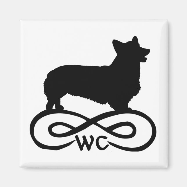 Imã Infinity Welsh Corgi (Frente)