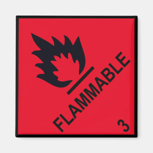 Imã inflamável