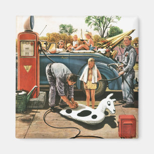 Imã Inflando o brinquedo da praia