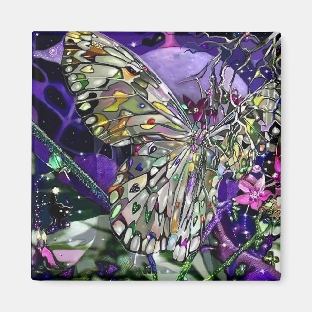 Imã Influência da Lua, ímã (Frente)