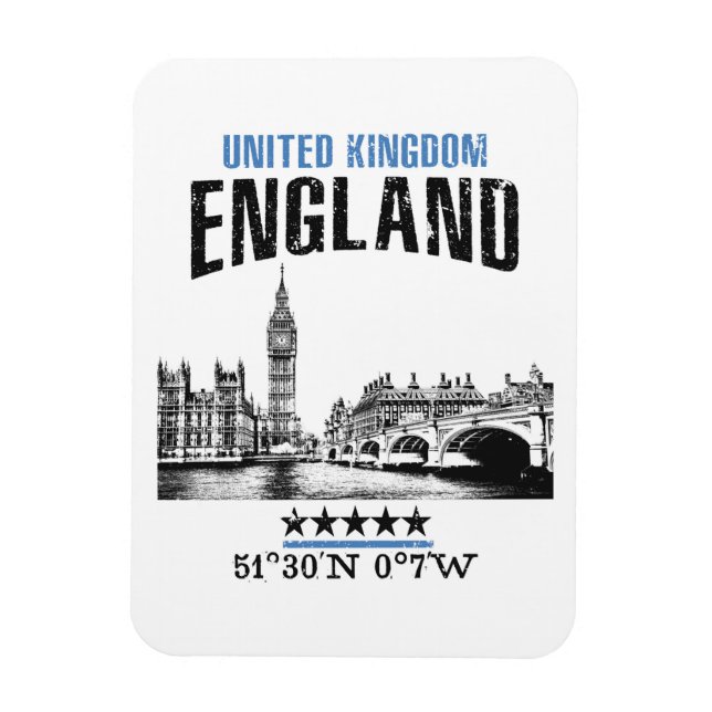 Ímã Inglaterra (Vertical)
