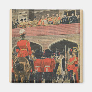 Imã Inglaterra, proclamação do rei novo George V