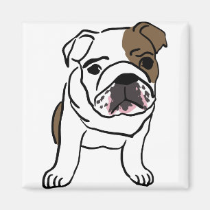 Imã Inglês Bulldog Shirts Nope Lazy English Bull