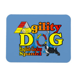 Ímã Inglês Cocker Spaniel Agilidade