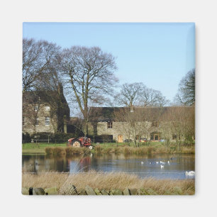 Imã Inglês magro do pátio