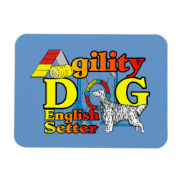 Ímã Inglês Setter Agilidade