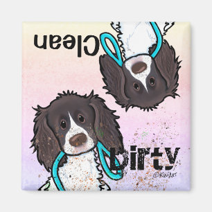 Imã Inglês Springer Spaniel Dishwasher Magnet