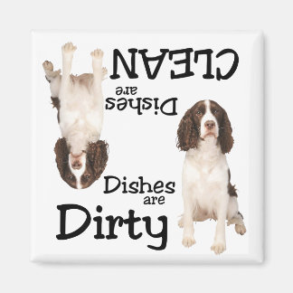 Imã Inglês Springer Spaniel lança o Magnet da máquina