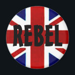 Imã Inglês/União Jack REBEL Magnet<br><div class="desc">Inglês/União Jack REBEL Magnet</div>