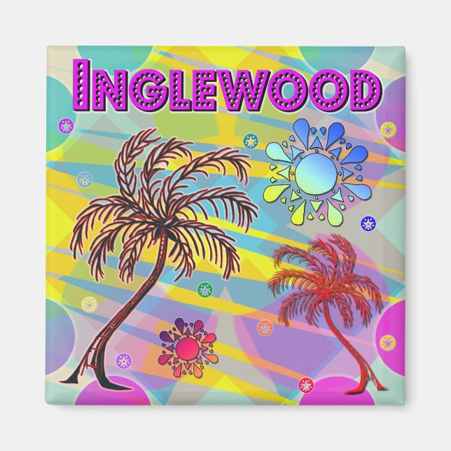 Imã Inglewood Happy e Hope Magnet (Frente)