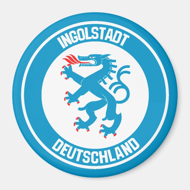 Imã Ingolstadt Round Emblem (Frente)