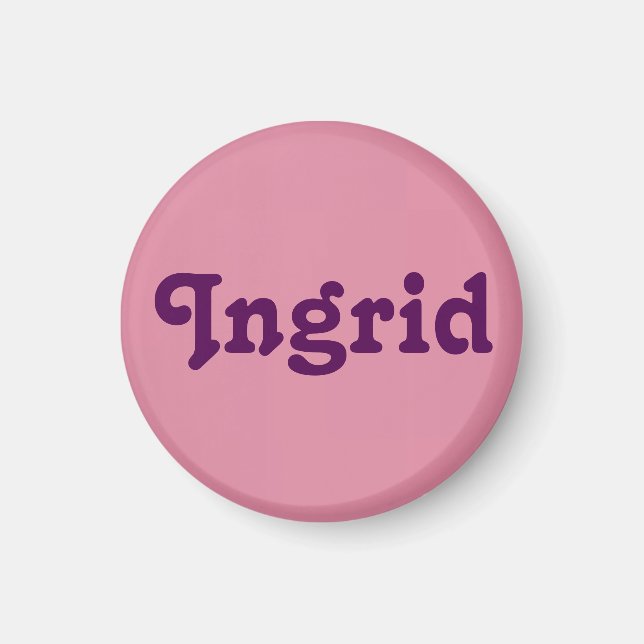 Imã Ingrid do Magnet (Frente)