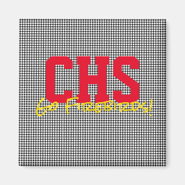 Imã INICIAIS DA Escola Equipe Esportiva NOME Fan Diver