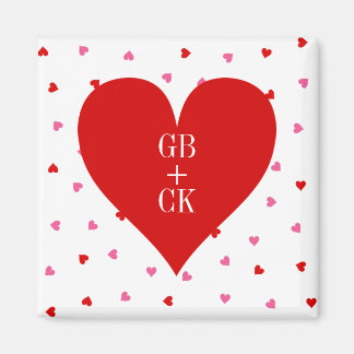 Imã Iniciais do dia de os namorados Lover