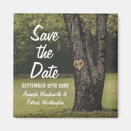 Imã Iniciais Russos Casamento de Árvore de Carvalho An