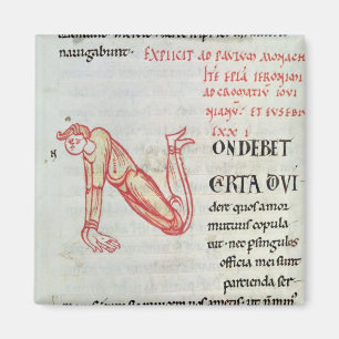 Imã Inicial historiada 'N'