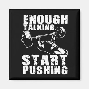 Imã Iniciar empurrando - Bench Press - Workout Motivat